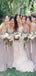 Elegant Sweetheart One Shoulder A-Line Sleeveless Wedding Guest Bridesmaid Dresses,WGM405