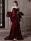 Charming Red Spaghetti Strap A-Line Long Prom Dress Ideas, Evening Party Dresses,WGP1728