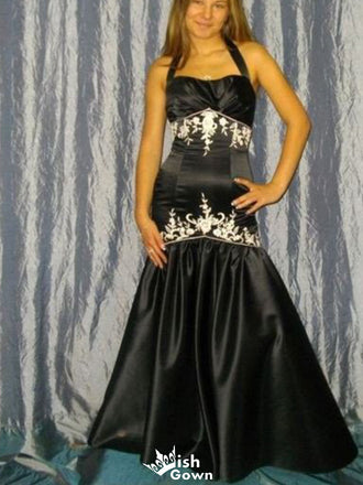 Vintage Halter Sheath Long Prom Dress Ideas, Evening Party Dresses,WGP1801