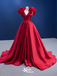 Elegant V Neck A-line Pleats Long Party Dress Prom Dresses,Evening Dress Online, WGP943