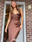 Casual Spaghetti Strap V-neck Backless Mermaid Long Prom Dress Ideas, Evening Party Dresses,WGP1332