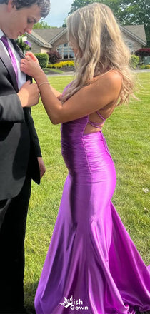 Gorgeous Strapless Straight Across Mermaid Long Prom Dress Ideas, Evening Party Dresses,WGP1414