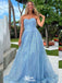 Gorgeous Strapless Sweetheart A-line Party Dress Long Prom Dresses to Impress, WGP968