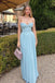 Unique Blue Sweetheart Mermaid Long Prom Dress Ideas, Evening Party Dresses,WGP1829