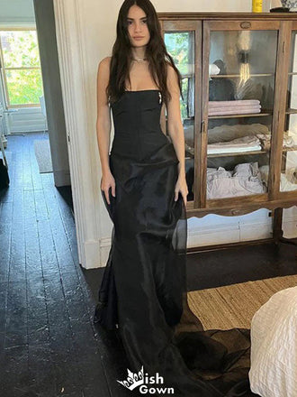 Formal Strapless Mermaid Long Prom Dress Ideas, Evening Party Dresses,WGP1655