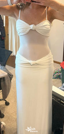 Sexy Spaghetti Strap Sheath Long Prom Dress Ideas, Evening Party Dresses,WGP1725