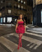 Sexy Red Sweetheart A-Line Short Homecoming Dresses For Birthday Party, EPT681
