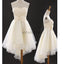 Lovely High Low Bow Knot Sweet 16  homecoming prom dresses, BD00187