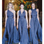 Simple Convertible Cheap Floor-Length Formal Bridesmaid Dresses, WG171