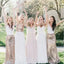 Affordable Mermaid Mismatched Long Wedding Sequin Bridesmaid Dresses, WG435 - Wish Gown