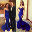 Beautiful Royal Blue Sexy Mermaid Long Prom Dress, WG571 - Wish Gown