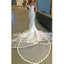 Gorgeous Mermaid Lace Unique Long Train Wedding Dresses, WG660