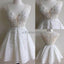 White lace see through gorgeous cute homecoming dress, BD0069