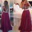 Popular Chiffon Sexy Fashion Pleating Online Inexpensive Floor Length Prom Dresses, PD0071