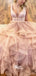 Popular A-line Affordable Pink Long Prom Dresses, PG1151