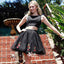 2 Pieces Sparkly Little Black Dress Lovely Short homecoming dress, WG813