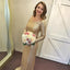 Sequin Long Sleeves Mermaid Cheap Long Wedding Party Bridesmaid Dresses, WG3061