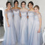 Elegant Off the Shoulder Charming Formal A Line Cheap Bridesmaid Dresses, WG147