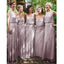 Gorgeous Elegant Beaded Long Cheap Bridesmaid Dresses for Wedding Party, WG159 - Wish Gown