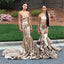 Gorgeous Sequin Long Mermaid Sparkle Bridesmaid Prom Dresses, WG470