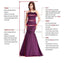 Royal Blue Off Shoulder Ball Gown Tea-length Homecoming Prom Gown Dress, BD00155