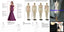 White Off Shoulder Side Split Sheath Wedding Party Bridesmaid Dresses, WGM038