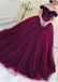 Off the Shoulder Popular Inexpensive Ball Gown Long Evening Prom Dresses, SG103