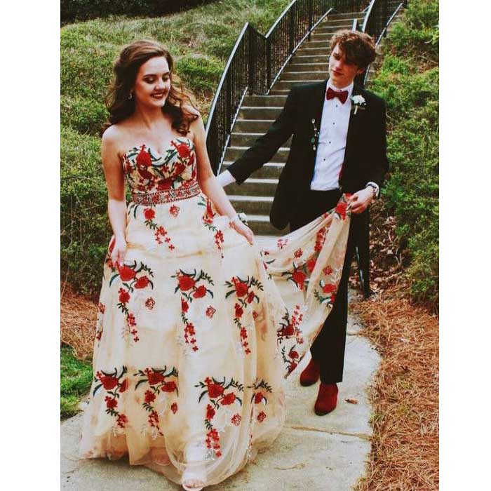 Sweetheart Formal A Line Inexpensive Long Prom Dresses, SG106