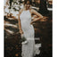 Sexy Backless Halter Mermaid Lace Dream Bridal Dresses WDH032
