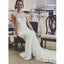 Elegant Inexpensive Halter Mermaid Lace Bridal Long Wedding Dresses, BW159